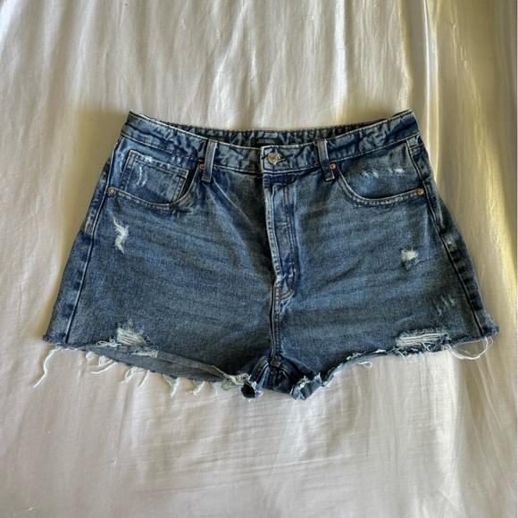 Wild Fable Denim Ripped Jean Shorts - Picture 1 of 3